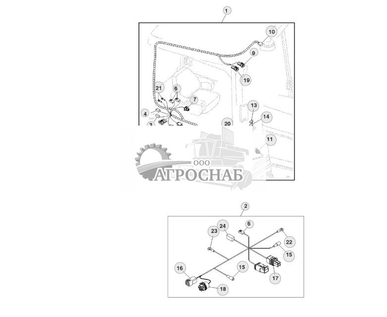 Wiring Harness (Cab) GreenStar™ - ST395278 409.jpg